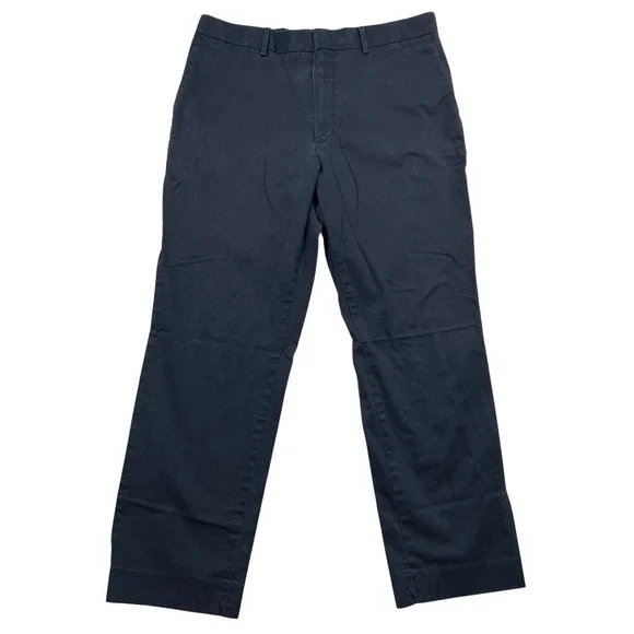 Banana Republic Chino Pants Mens 34x30 Navy Blue Standard Fit S/102755-00