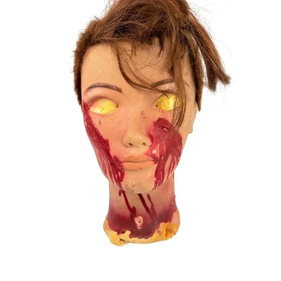 Anatomical Head Halloween Haunted House Prop 11