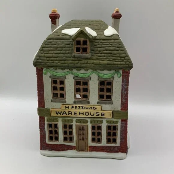 Department 56 Heritage Village Collections Dickens Fezziwig's Warehouse Building