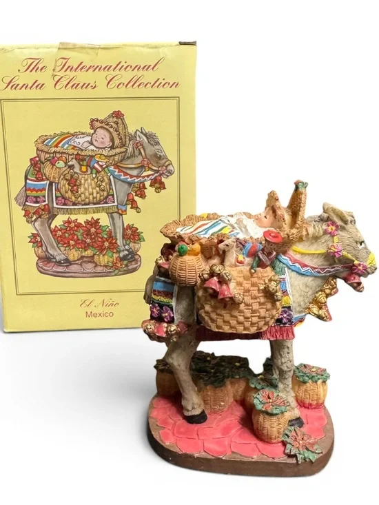 International Santa Collection SC51 El Niño Mexico Burro with Box
