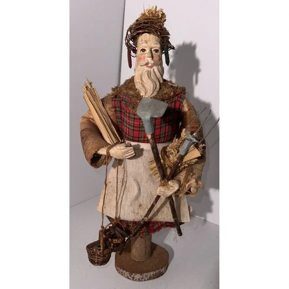 Silvestri Gardener Farmer Scottish Rustic Primitive Autumn Decor‎ Cottage Core