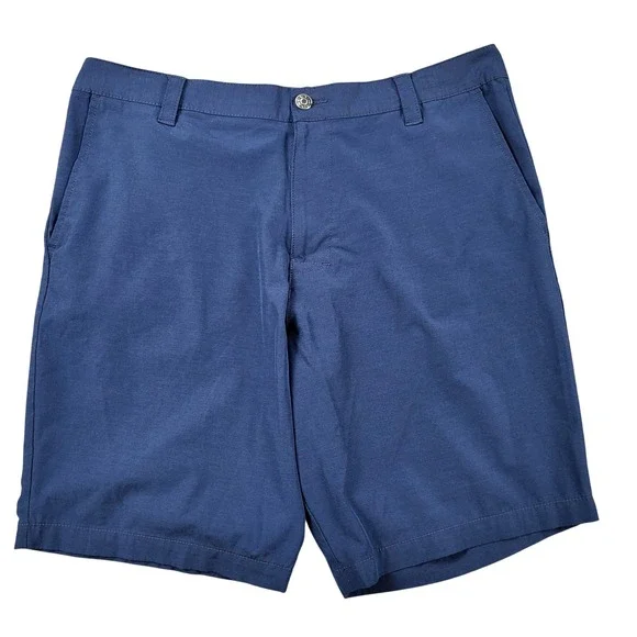Banana Republic Mens 38‎ Navy Blue Ripstop Tactical Performance Shorts