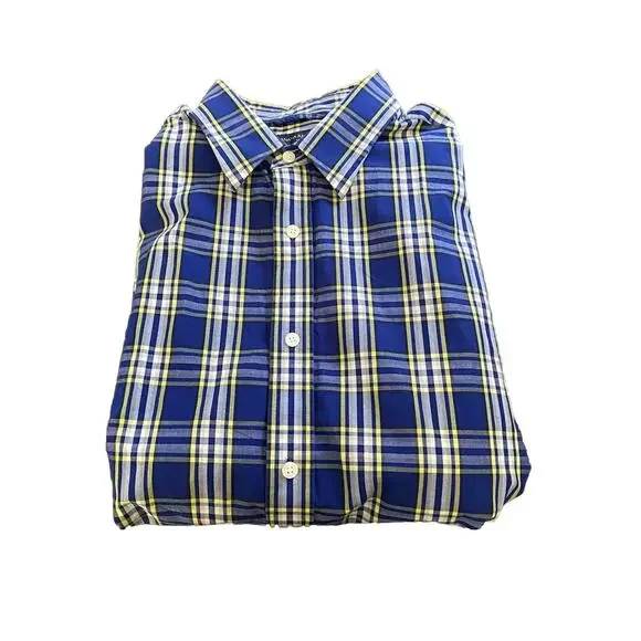 Banana Republic Men’s Long Sleeve Shirt Large Striped Night Out‎ Career Casual