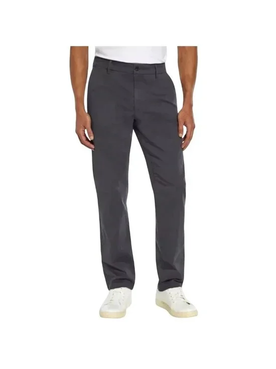 NWOT Banana Republic Men's 34x34 Slim Fit Gray Chino Pants Cotton Blend