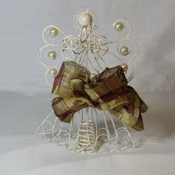 Music‎ Making Angel with Faux Pearl Accents