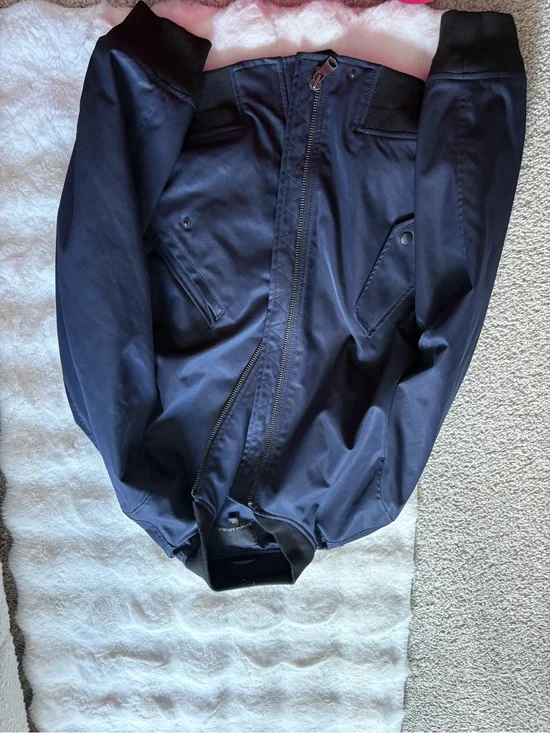 Banana Republic Navy Blue Bomber Jacket