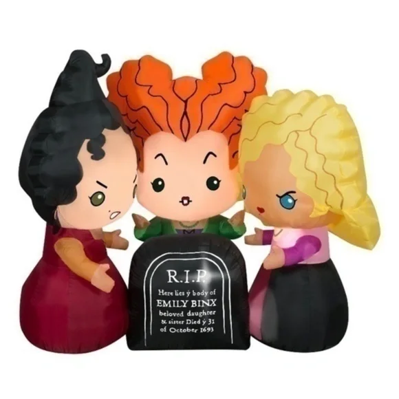 NIB. DISNEY Hocus Pocus Airblown Inflatable