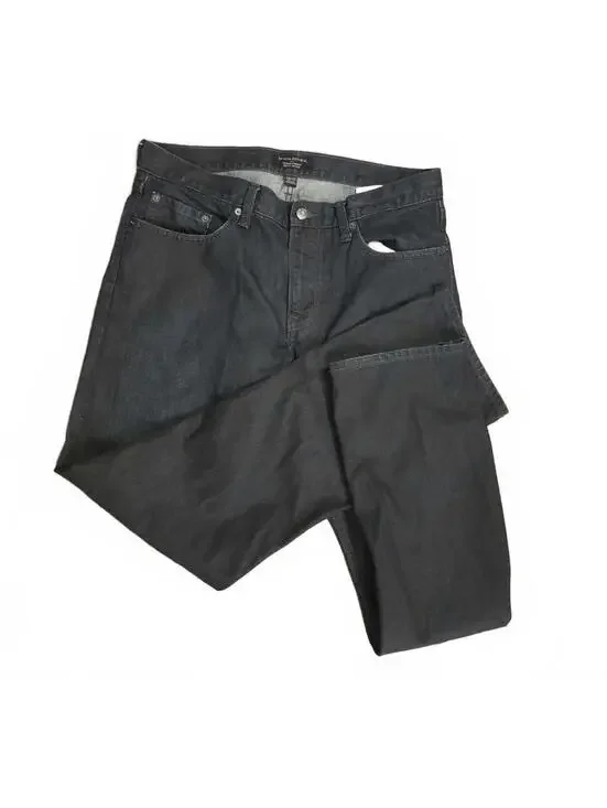 Banana Republic Vintage Straight Black Jeans 33x32