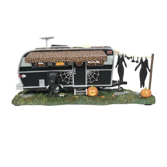 Department 56 Elvira's Celebrity Trailer 6009786 New for 2022 Dept 56 Halloween