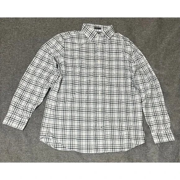 Banana Republic Men's‎ L Plaid Long Sleeve Shirt