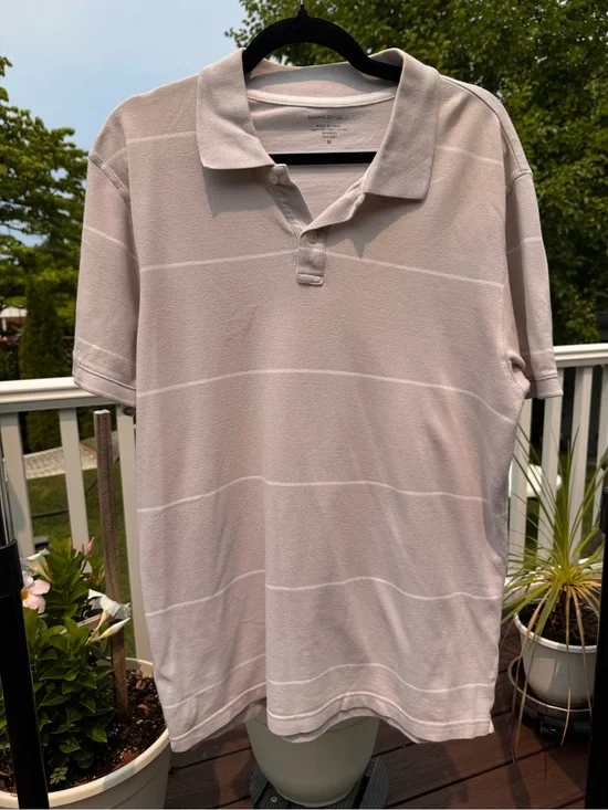 Banana Republic Striped Polo