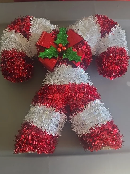 Candycane Decor Piece