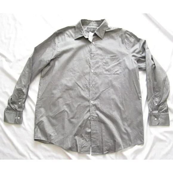 New W/ Tag Banana Republic Button Up 100% Cotton Long Sleeve Shirt Sz XL (MT287)