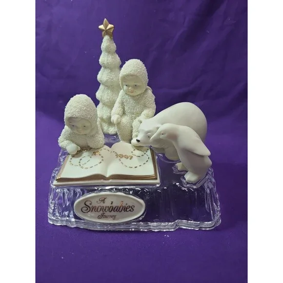 VTG Dept 56 Snowbabies 1997 Let's Go See Jack Frost Ltd Ed #68850 Complete Set
