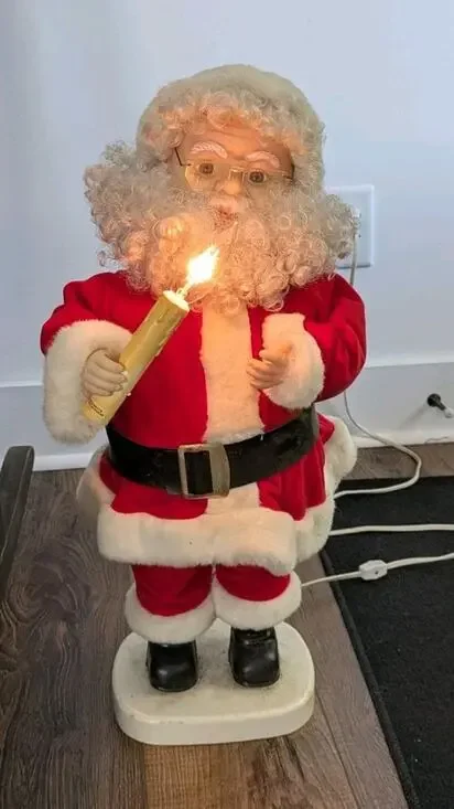 Vintage Santa Claus Motion 24