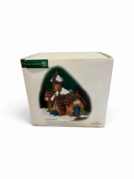 Department 56 Dickens Village Thornbury Chapel 56.58502 Christmas Building