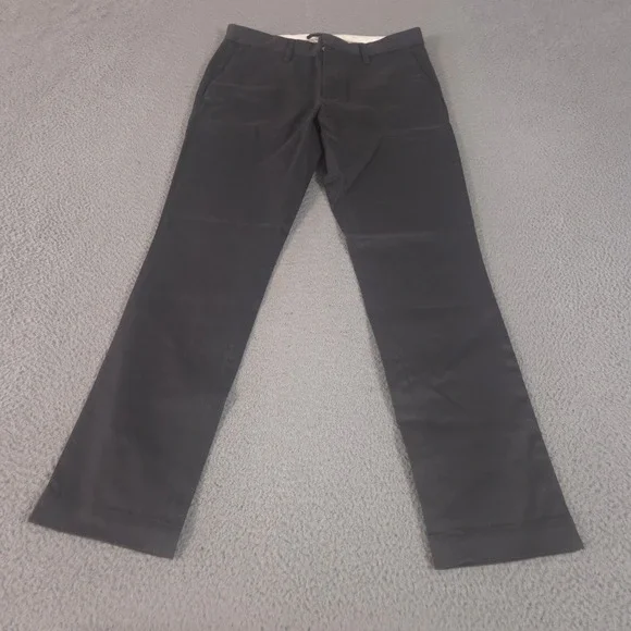 Banana Republic Pants Mens 30x30 Charcoal Fulton Skinny Rapid Movement Chino