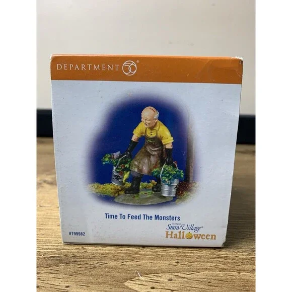 Dept. 56 Halloween “Time To Feed The Monsters” Figure #799982