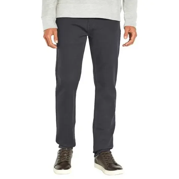 Banana Republic Men’s 5 Pocket Pant Stretch Cotton Slim Straight Fit Gray 40x34