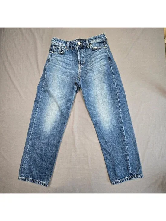 BR Banana Republic Mens Jeans Size 27 Straight Leg Mid Wash Denim