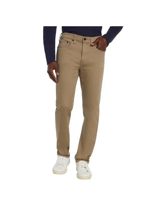 NWT Banana Republic Men's 32x30 5-Pocket Pants Tan Cotton-Blend Stretch