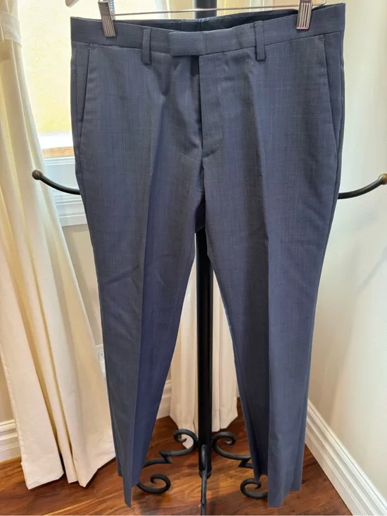 Banana Republic Modern Slim Fit Dress Pants in Light Blue Size 31/32