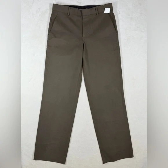 NWT Banana Republic 30W 32L Modern Fit Herringbone Cotton Khaki Chinos