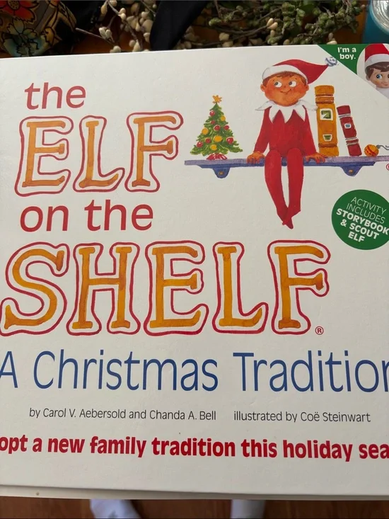 Holiday Storybook - Red & White