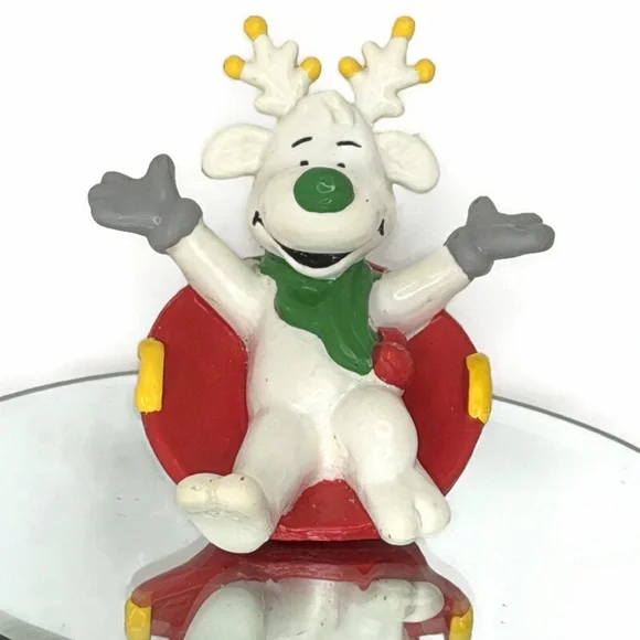 Sun Arrow Applause Festive Reindeer Figurine