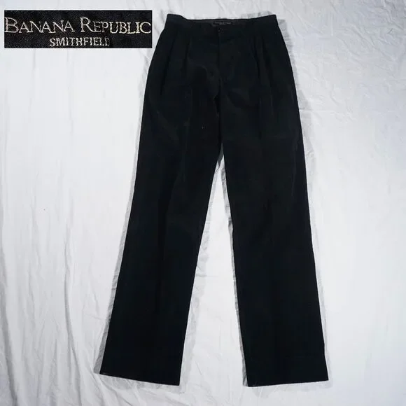 Banana Republic Smithfield Corduroy Pants Black 31x36