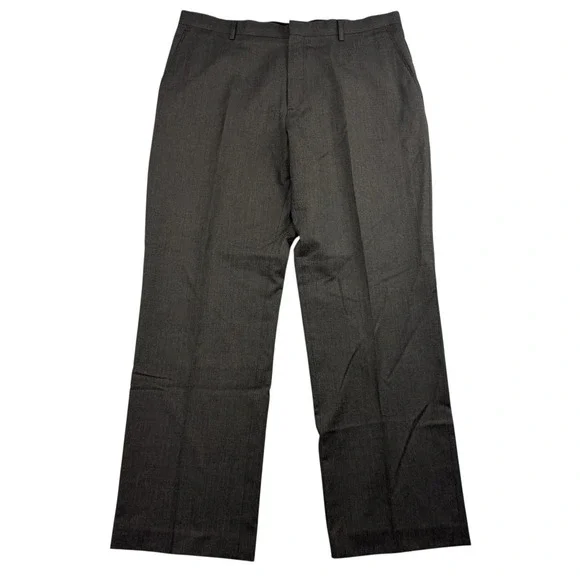 Banana Republic‎ Gray Tailored Fit Straight Leg Dress Pants 38x32 Actual (39x32)
