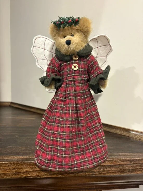 Vintage Boyds Bear Tree Topper: Merry Beth Angelwish