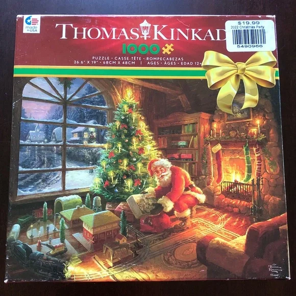 Thomas Kinkade Holiday Puzzle 1000 pieces