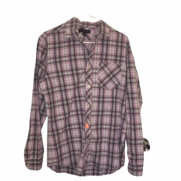 Men’s banana republic button up shirt medium