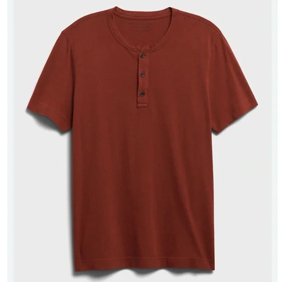 Banana Republic Soft Wash Henley T-Shirt