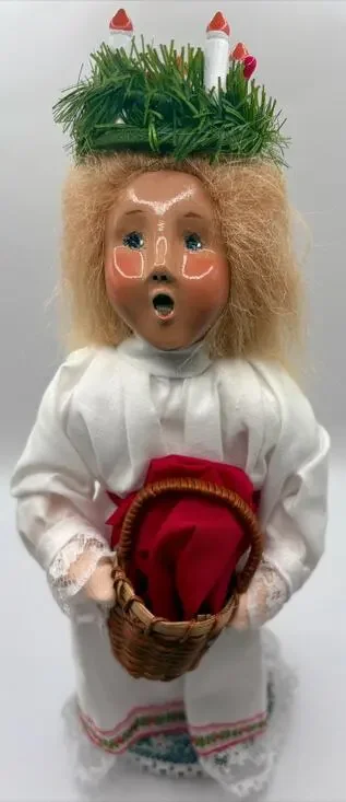 Byers Choice The Carolers Saint Lucia #424 Signed & Dated 1996