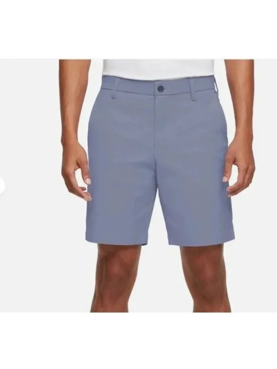 NWT Banana Republic Men's 34 Chino Shorts Blue Quick Dry Stretch