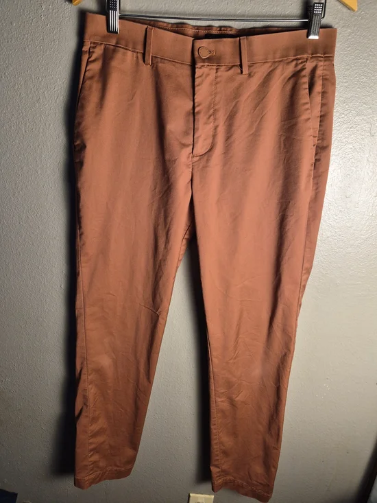 Banana Republic Slim Chinos in Terracotta
