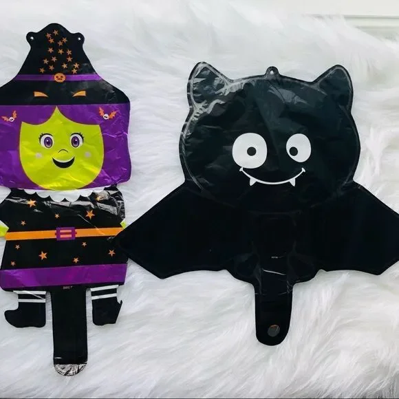 Happy Halloween 10 Pcs Foil Balloons Seasonal Decoration Party Supplies For Kids