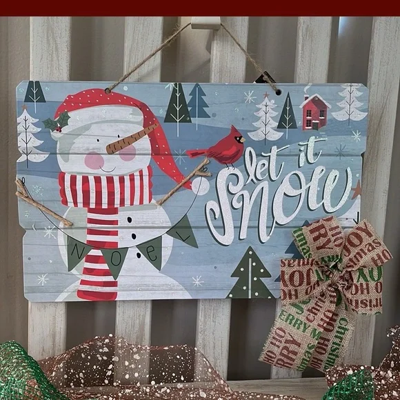 Clearance ~  Christmas Holiday Door-Wall Hanging 🎄🆕🎄 A 2 For $14 item