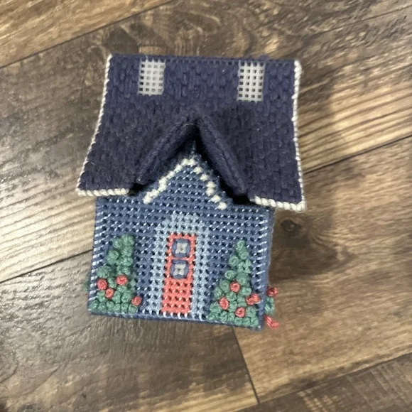 Embroidered Cottage Village Handmade  House‎