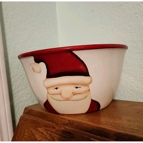Oneida Jolly Santa Christmas 9.75