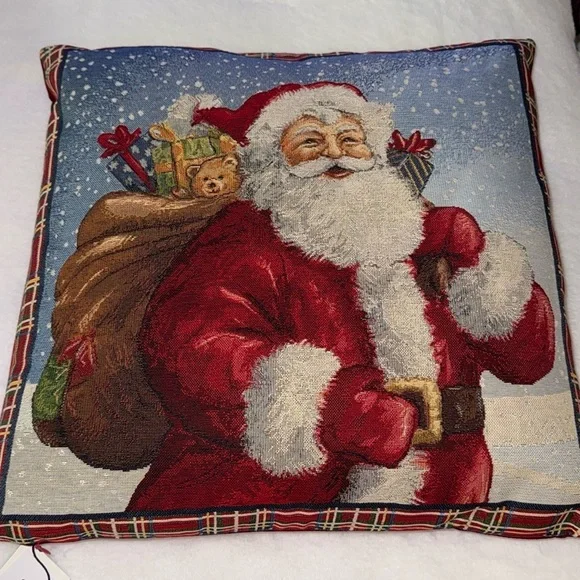 Caldeira Crosstitch Christmas stitched pillows Viral Vintage 🎅🏻