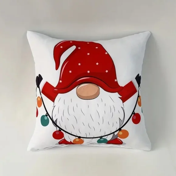 NEW! Gnome Christmas  pillowcase