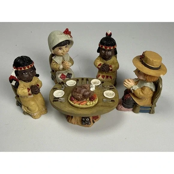 Vintage‎ Thanksgiving  Mini Figures 