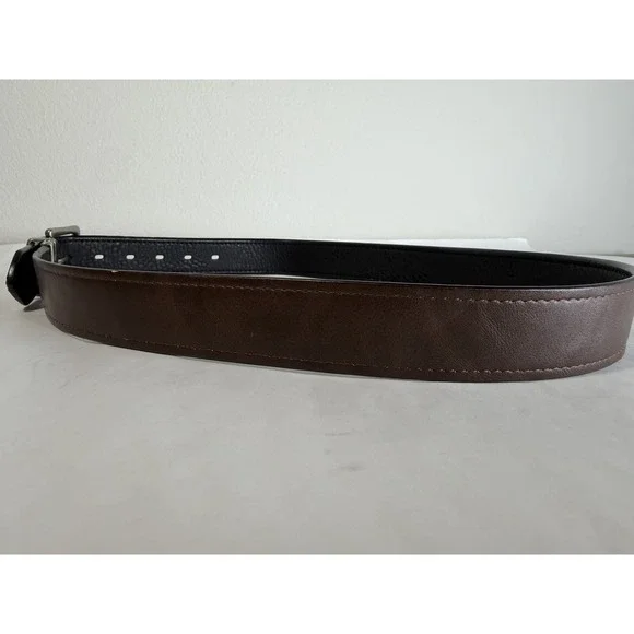 Product Title: Levi's Men's Black Genuine Leather Belt Size 34/36 – Classic Reve