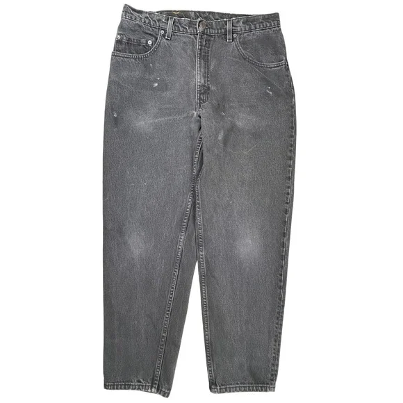 Vtg Levi's 560 Loose Fit Tapered Leg Jeans Mens 32x30 (Tag 34x30) Black‎ 90s USA