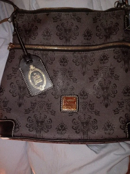 Dooney & Bourke Brown and Dark Brown Monogram Crossbody