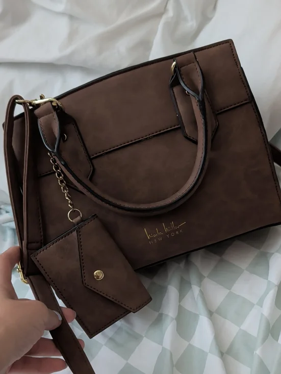 Nicole Miller Bag with Cardholder Charm