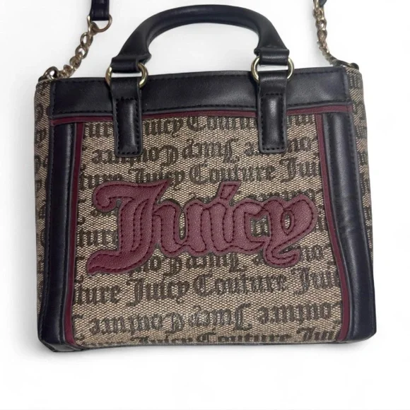 Juicy Couture‎ Black and Tan Crossbody